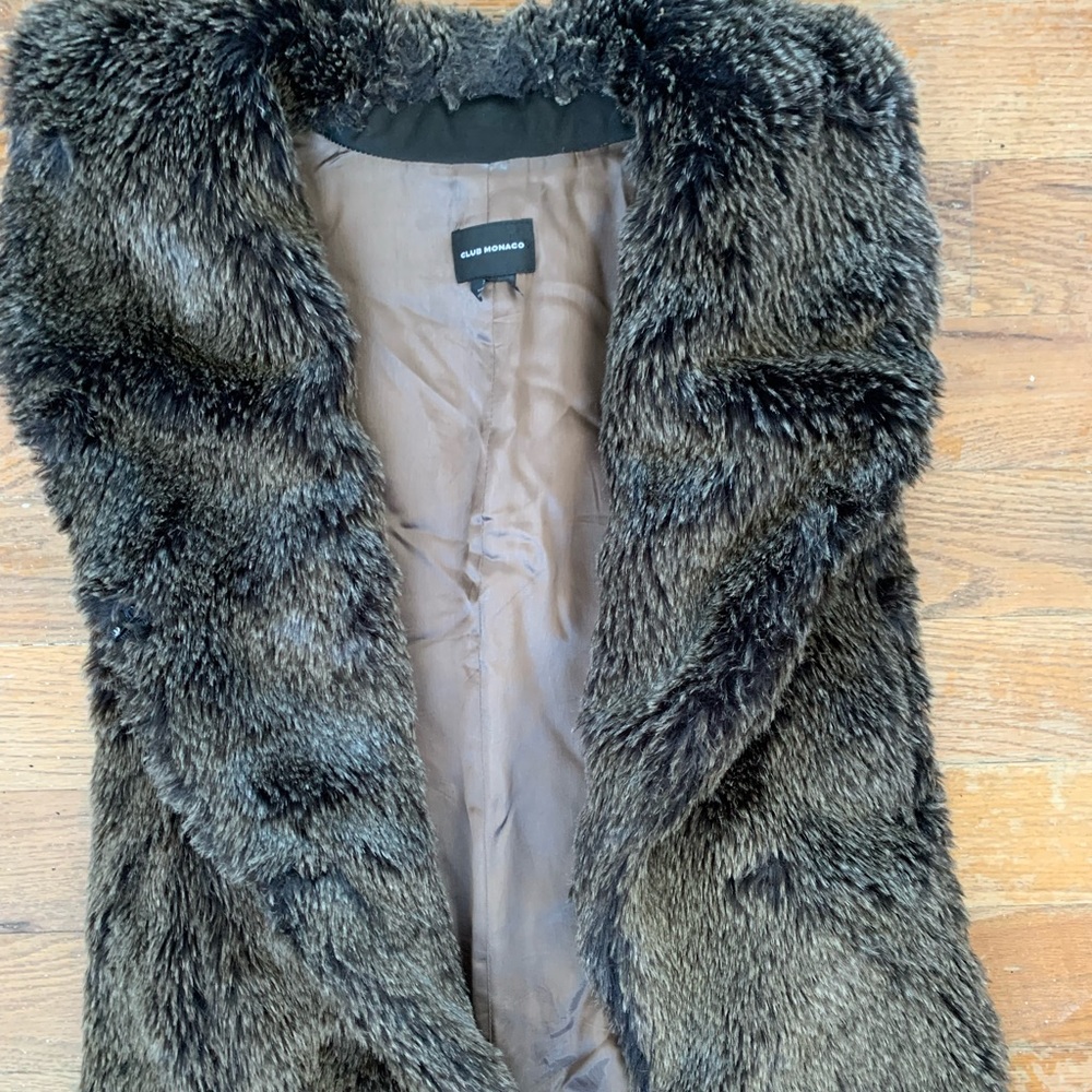 Club Monaco Fur Vest - Women’s XS
